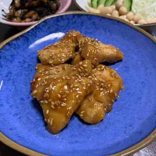 子どもが大好き！鶏胸肉の味噌焼き